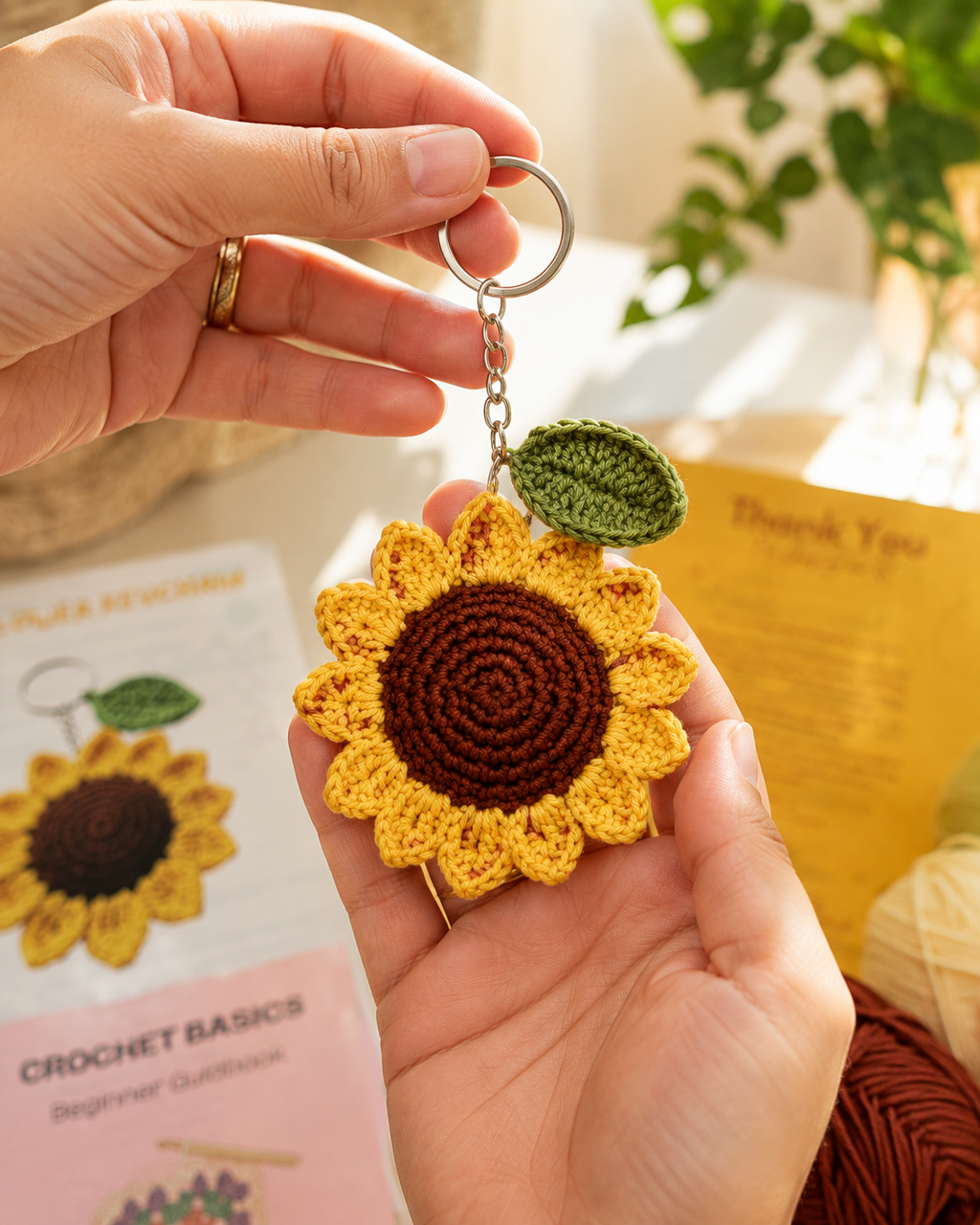 Sunflower Crochet Kit