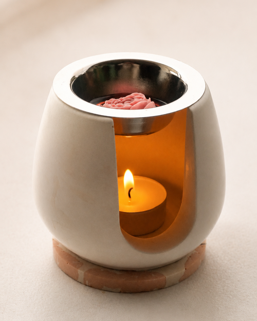 Handmade Jesmonite Wax Burner